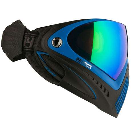 Dye i4 Pro Paintball Goggle Black Blue SeaTec