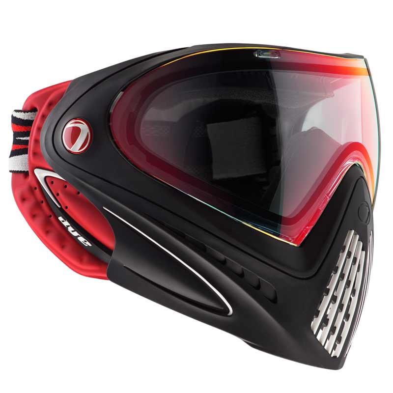 Dye I4 Thermal Paintball Goggles 2016 Dirty Bird Red Black