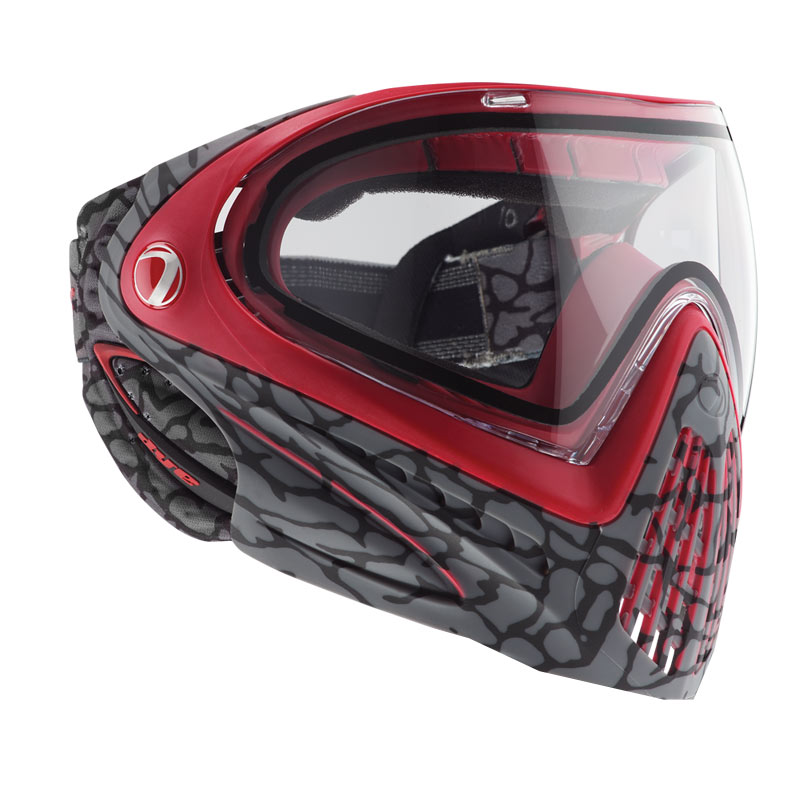 Dye I4 Thermal Paintball Goggles 2015 Skinned - Red