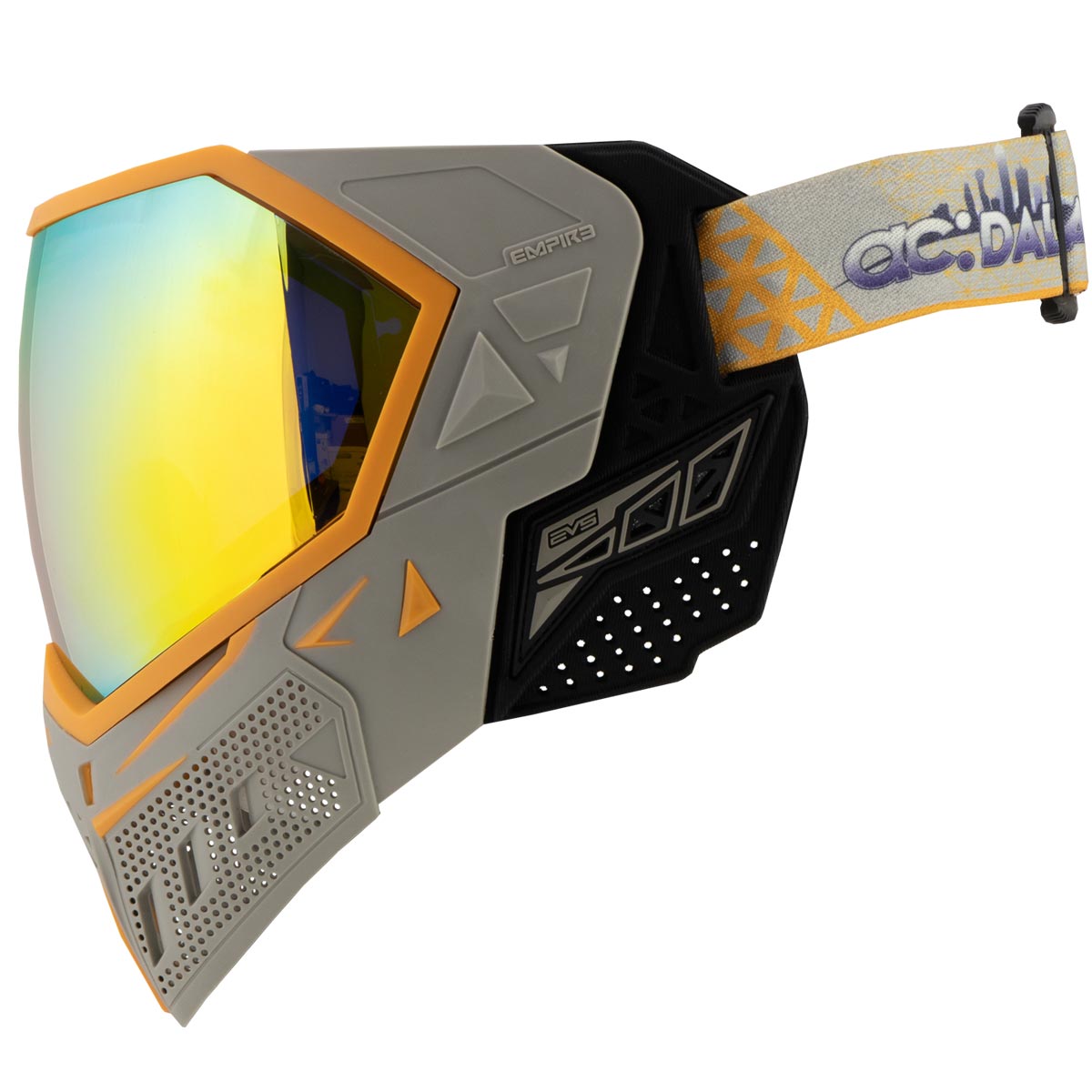 Empire EVS Thermal Paintball Goggles Team Edition AC Dallas Grey/Orange