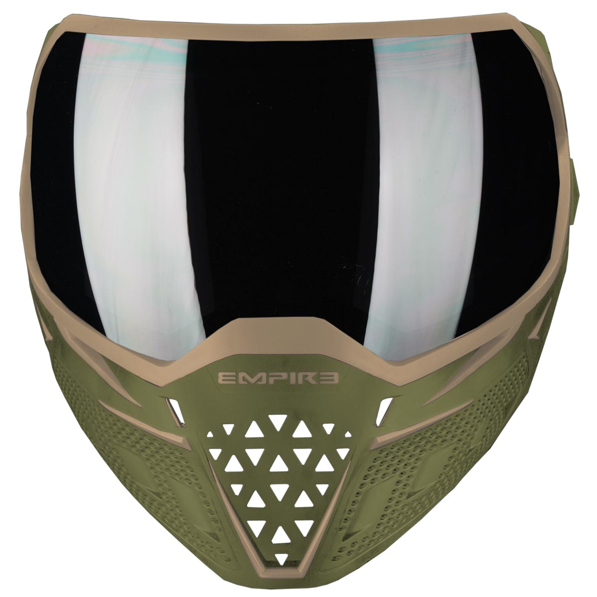 Empire EVS Paintball Mask Olive Tan with Extra Lens