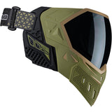 Empire EVS Paintball Mask Olive Tan with Extra Lens