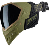 Empire EVS Paintball Mask Olive Tan with Extra Lens