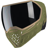 Empire EVS Paintball Mask Olive Tan with Extra Lens