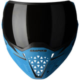 Empire EVS Paintball Mask Blue Black with Extra Lens