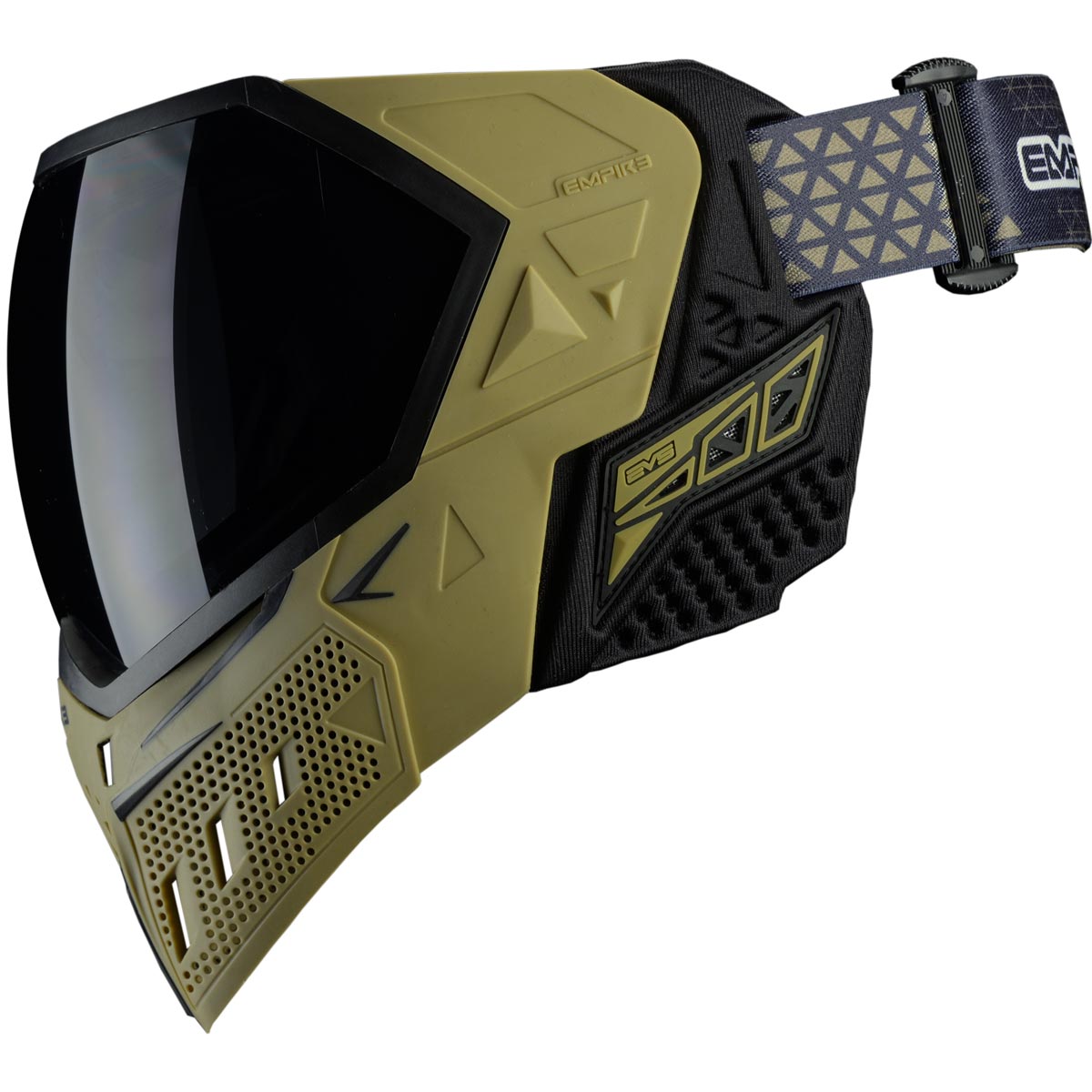 Empire EVS Paintball Mask Olive Black with Extra Lens