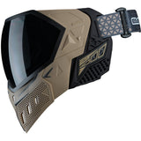 Empire EVS Paintball Mask Tan Black with Extra Lens