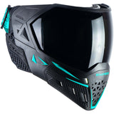 Empire EVS Paintball Mask Black Aqua with Extra Lens