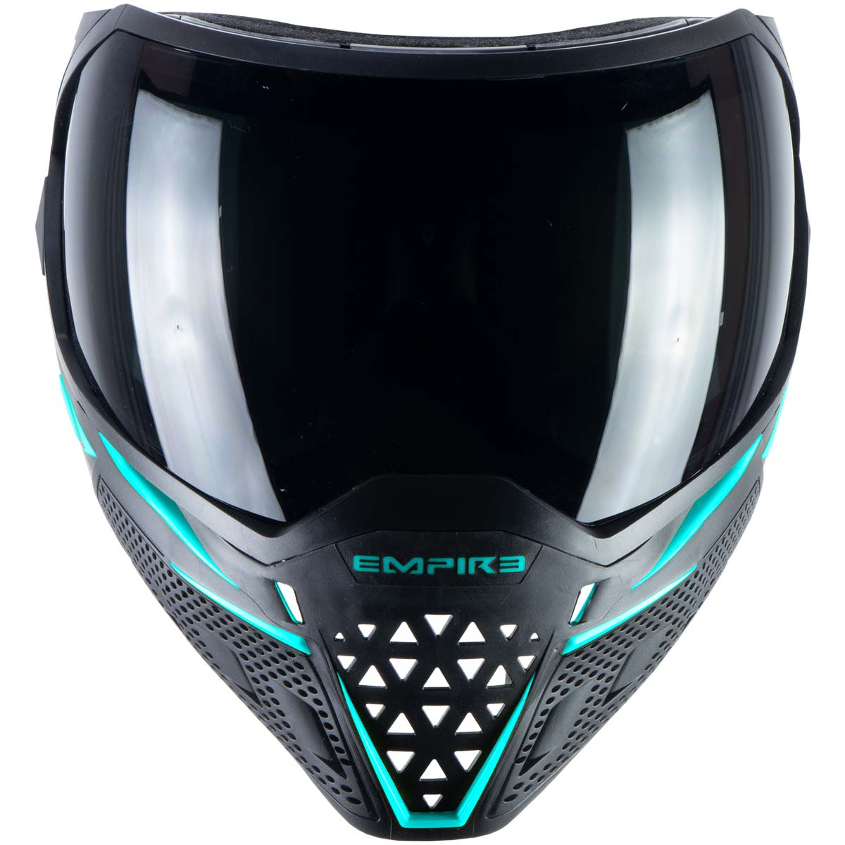 Empire EVS Paintball Mask Black Aqua with Extra Lens