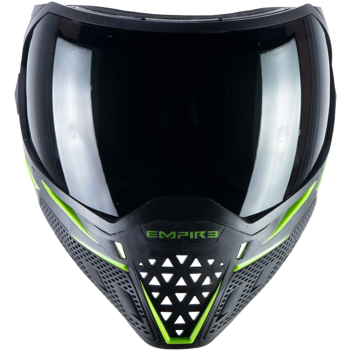 Empire EVS Paintball Mask Black Lime Green with Extra Lens