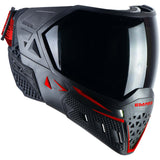 Empire EVS Paintball Mask Black Red with Extra Lens