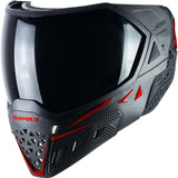 Empire EVS Paintball Mask Black Red with Extra Lens