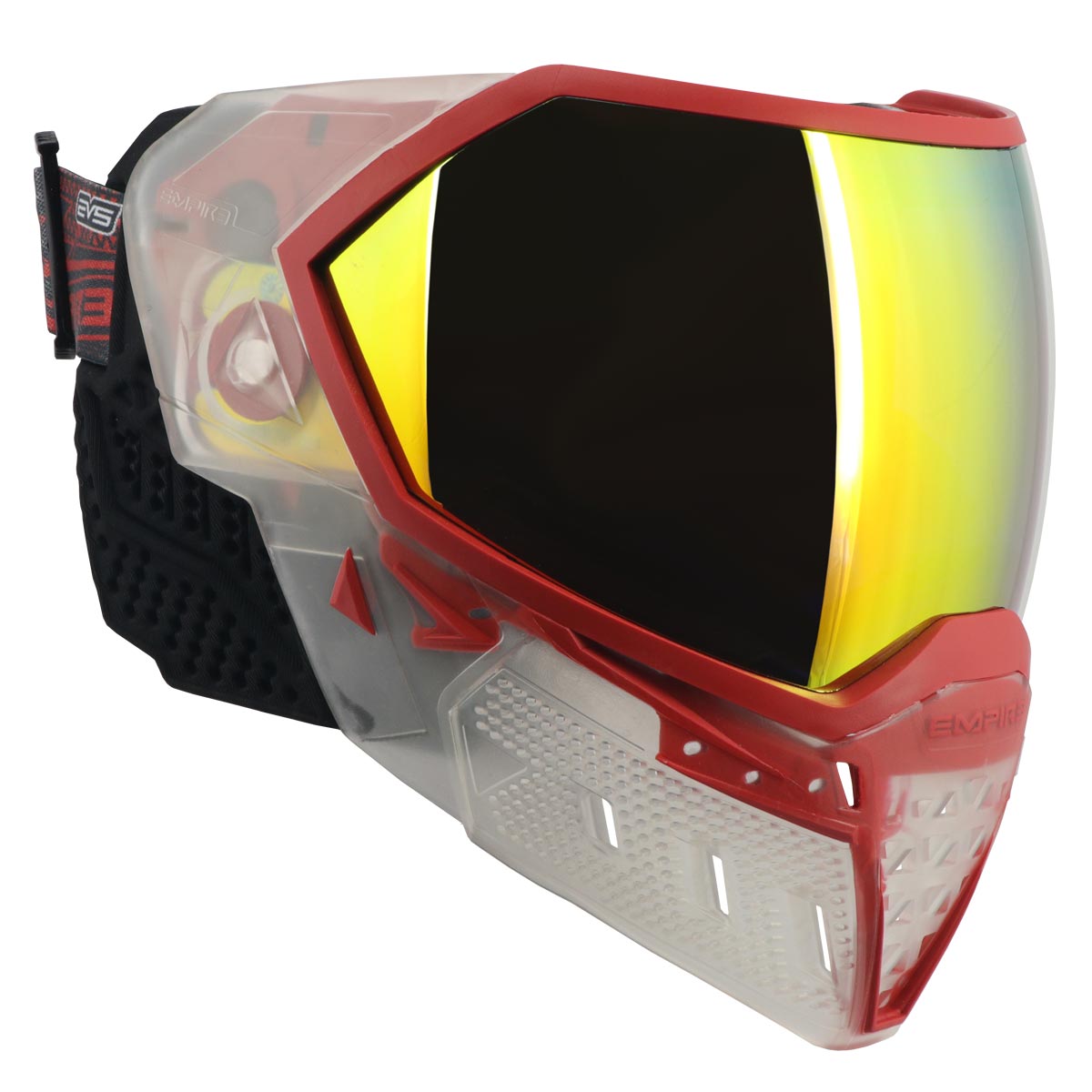 Empire EVS Goggle Clear Red Fire Mirror Lens