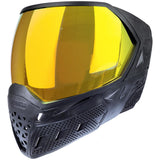 Empire EVS Paintball Mask Black with Fire Mirror and Clear Lens