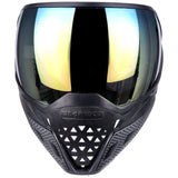 Empire EVS Paintball Mask Black with Gold Mirror and Clear Lens