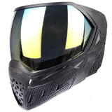 Empire EVS Paintball Mask Black with Gold Mirror and Clear Lens