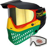 JT Proflex Rasta LE Goggle w Clear and Gold Lens