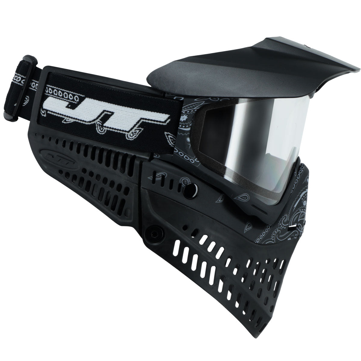 JT ProFlex Bandana Goggle LE Black with Extra Lens