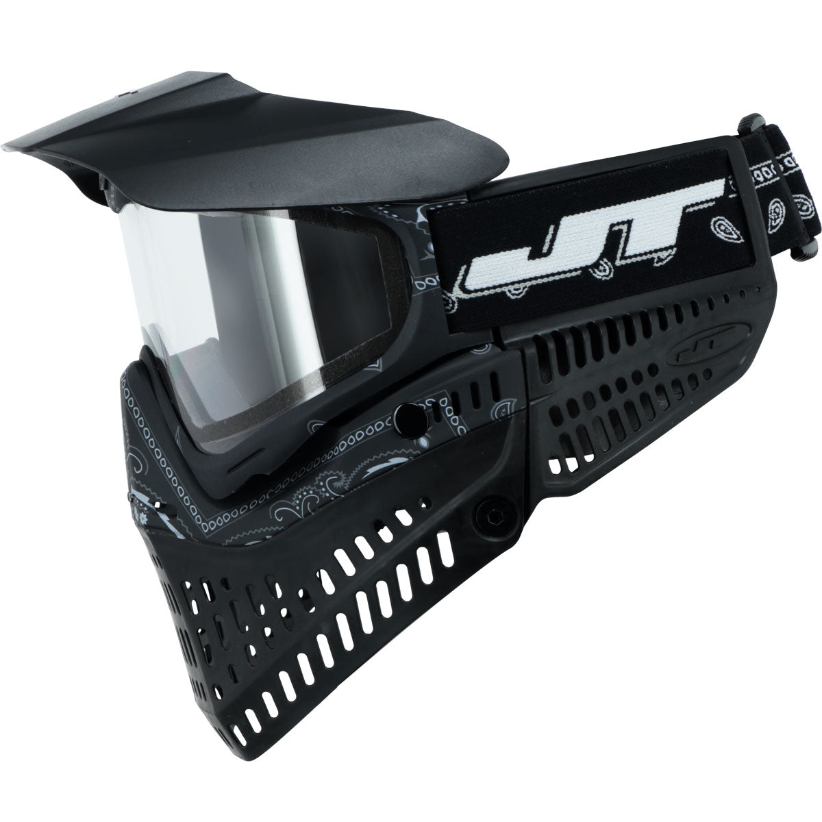 JT ProFlex Bandana Goggle LE Black with Extra Lens