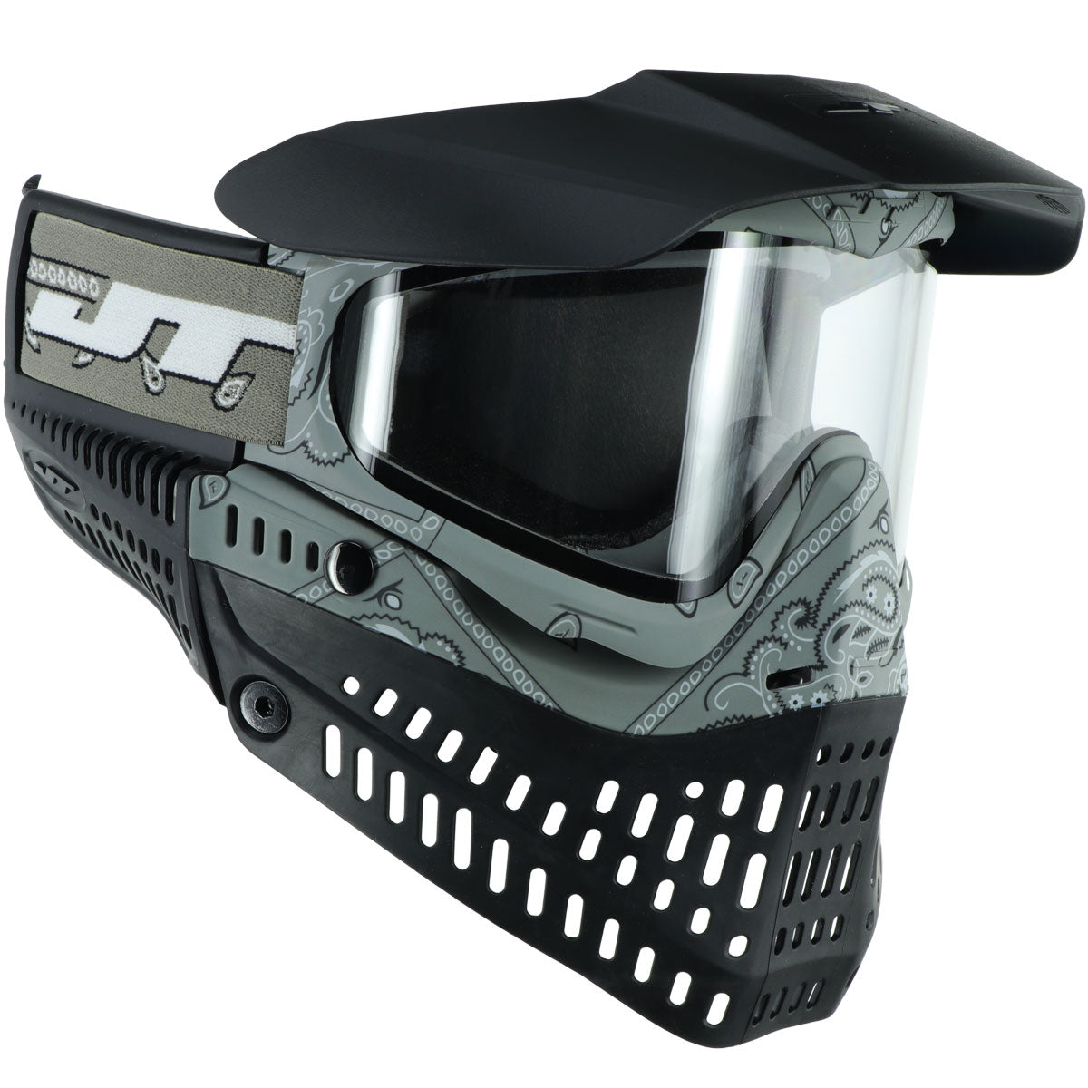 JT ProFlex Bandana Goggle LE Grey with Extra Lens