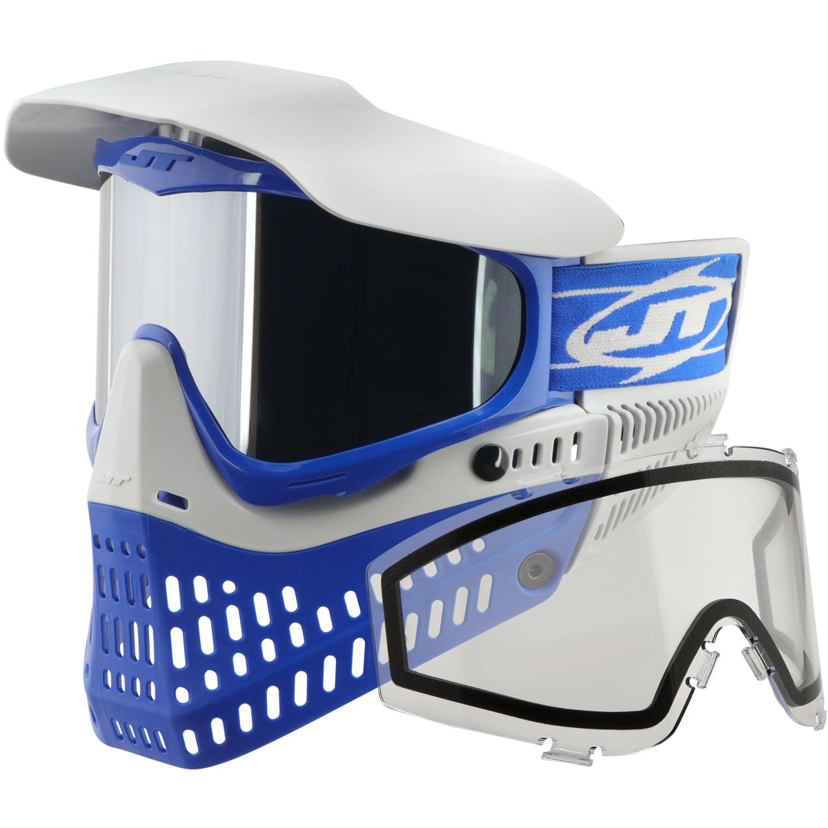 JT ProFlex Cobalt Blue Goggle With Extra Chrome Lens