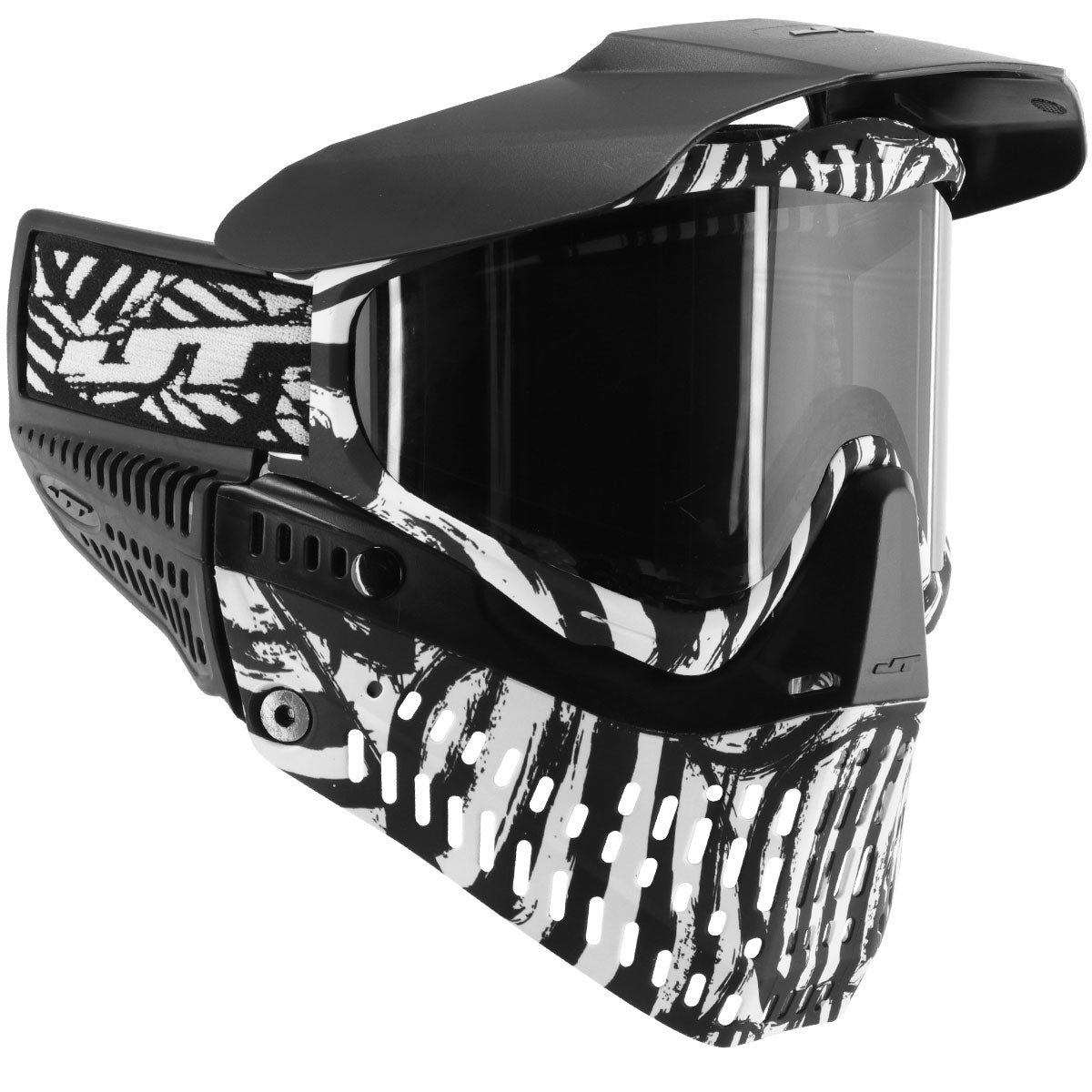 JT ProFlex Zebra Goggle LE w Smoke Lens