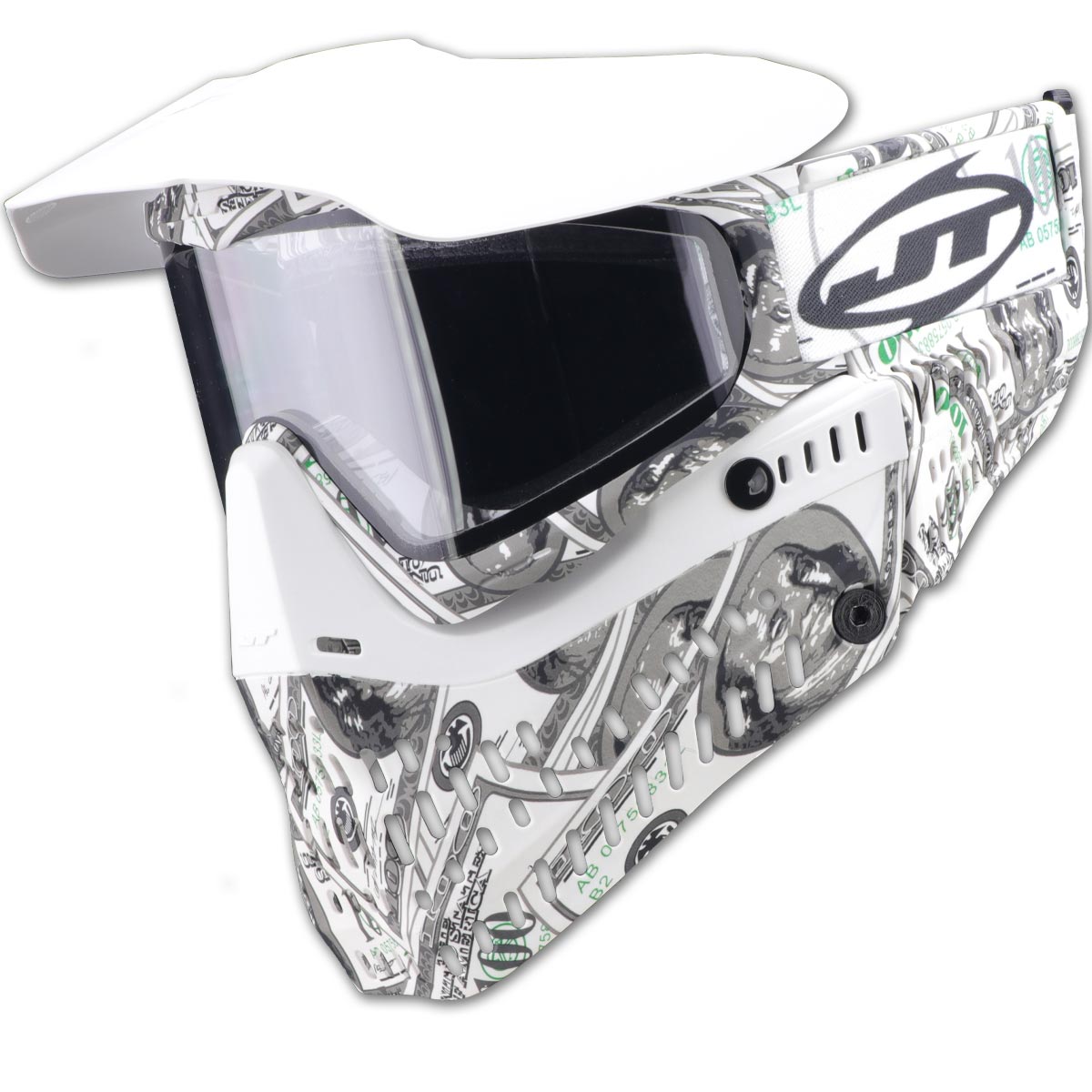 JT ProFlex 100 Dollar Bill Goggle LE with Extra Lens