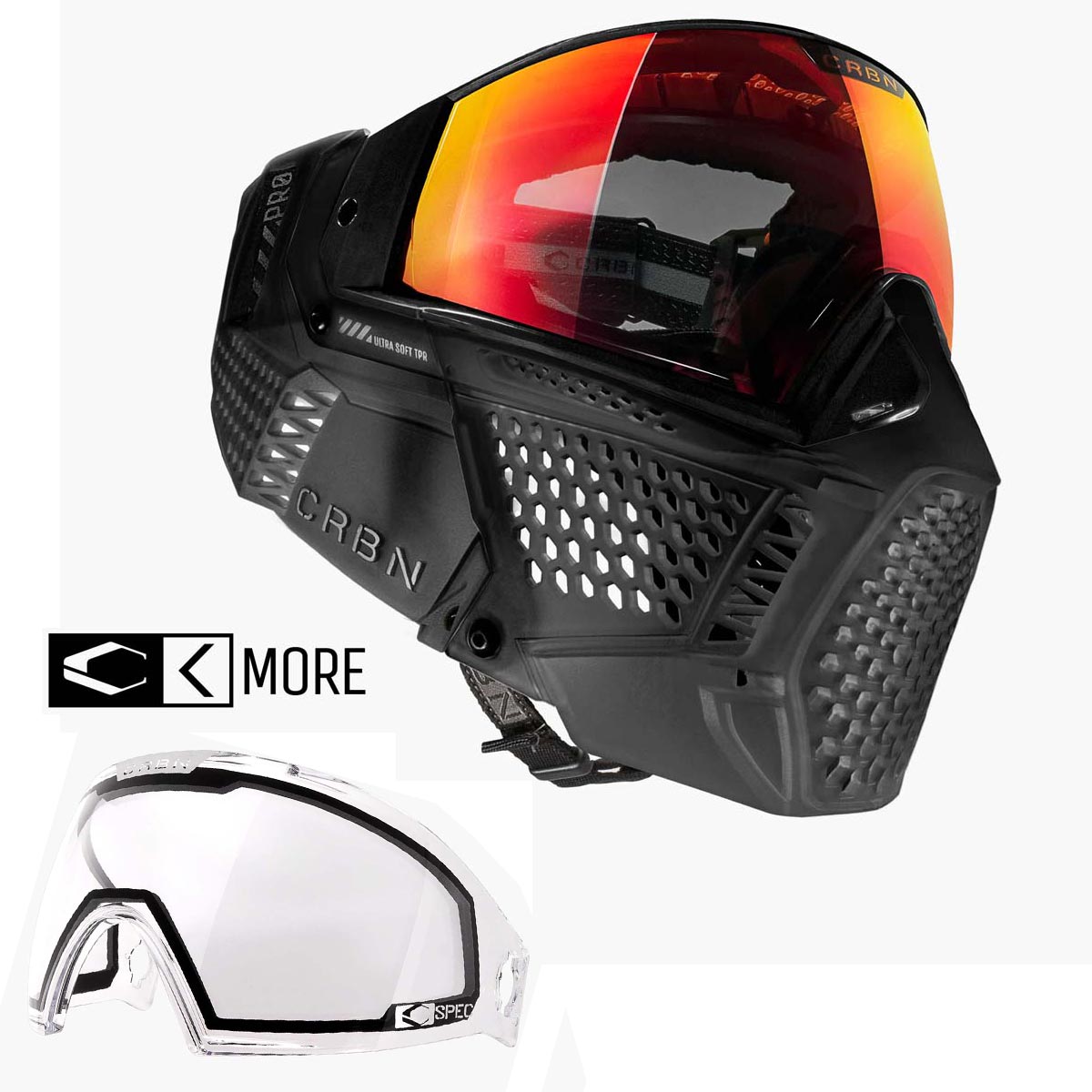 CRBN Zero PRO Smoke Goggle More Coverage