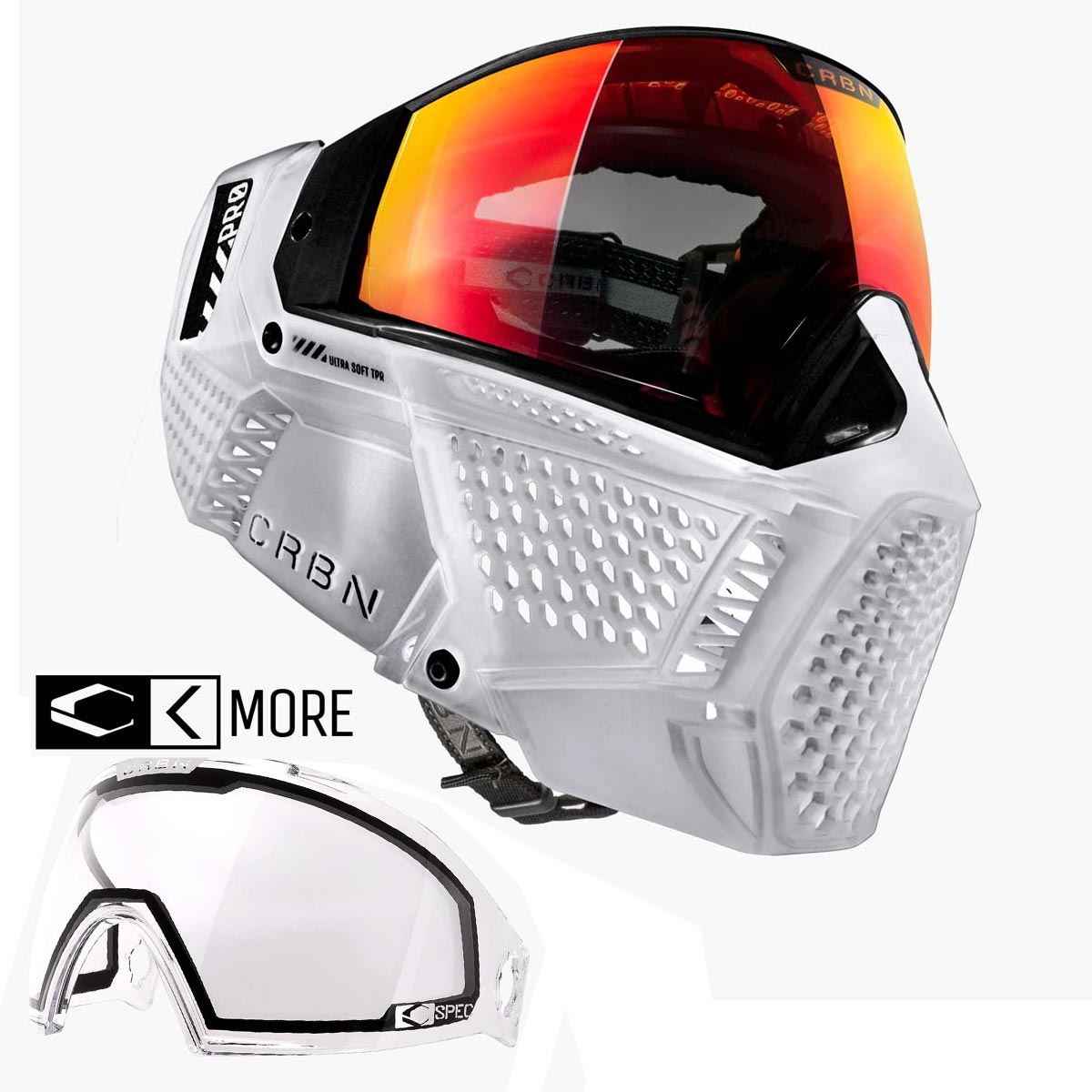 CRBN Zero PRO Clear Goggle More Coverage