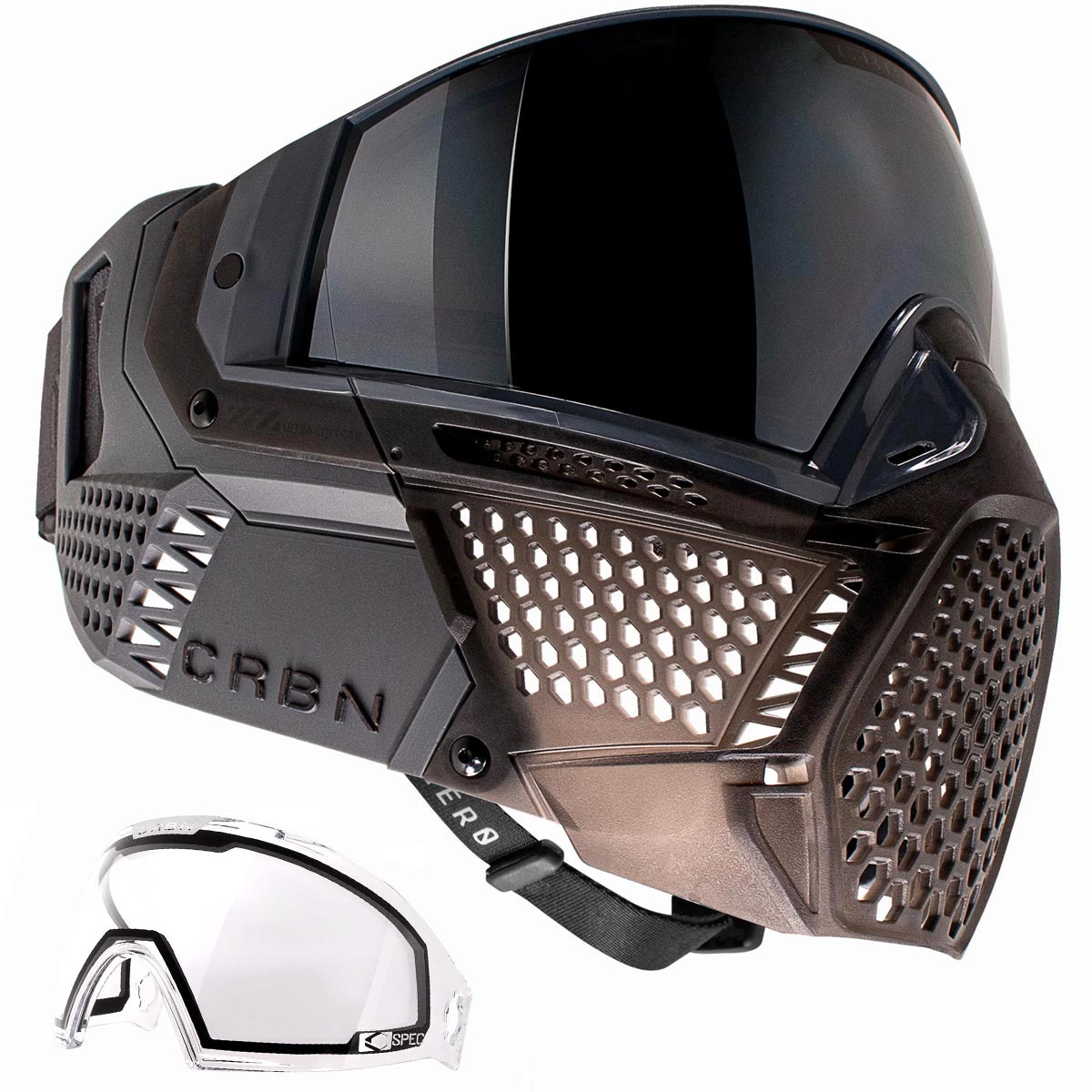 CRBN Zero PRO Goggle Graphite More Coverage