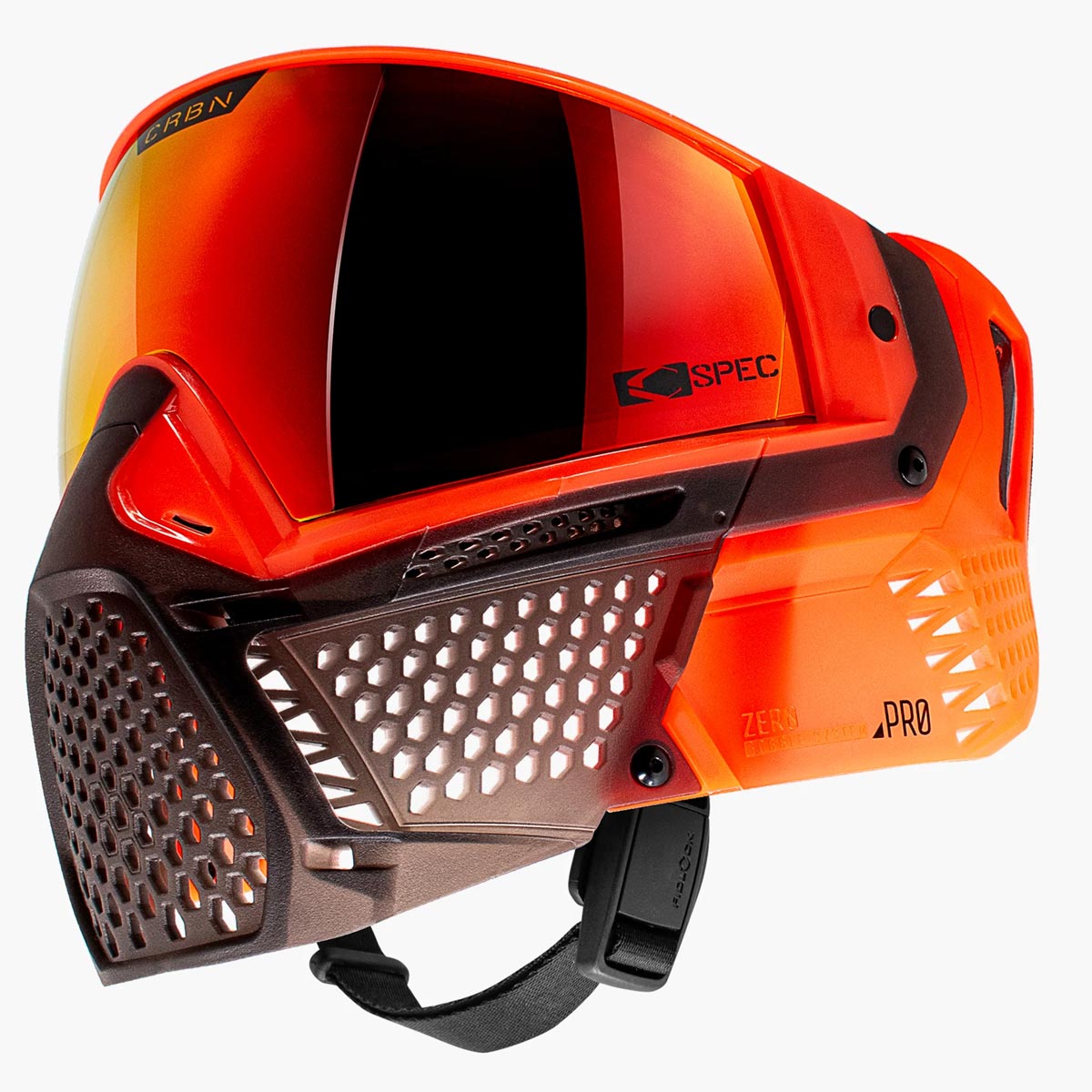 CRBN Zero PRO Goggle Blaze Orange Less Coverage