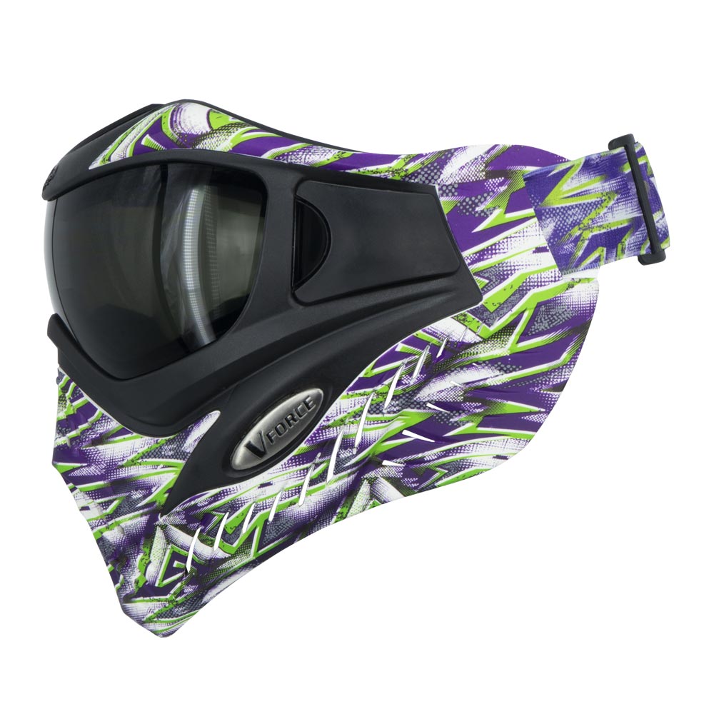 VForce Grill SE Spangled Villian Mask w Smoke and Clear Lens