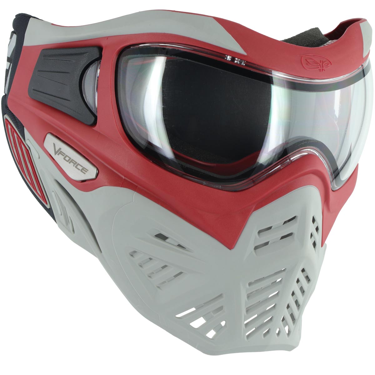 VForce Grill 2.0 Paintball Mask Dragon Red Grey