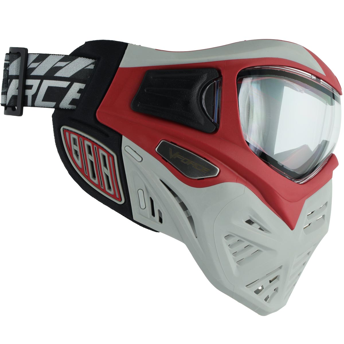 VForce Grill 2.0 Paintball Mask Dragon Red Grey