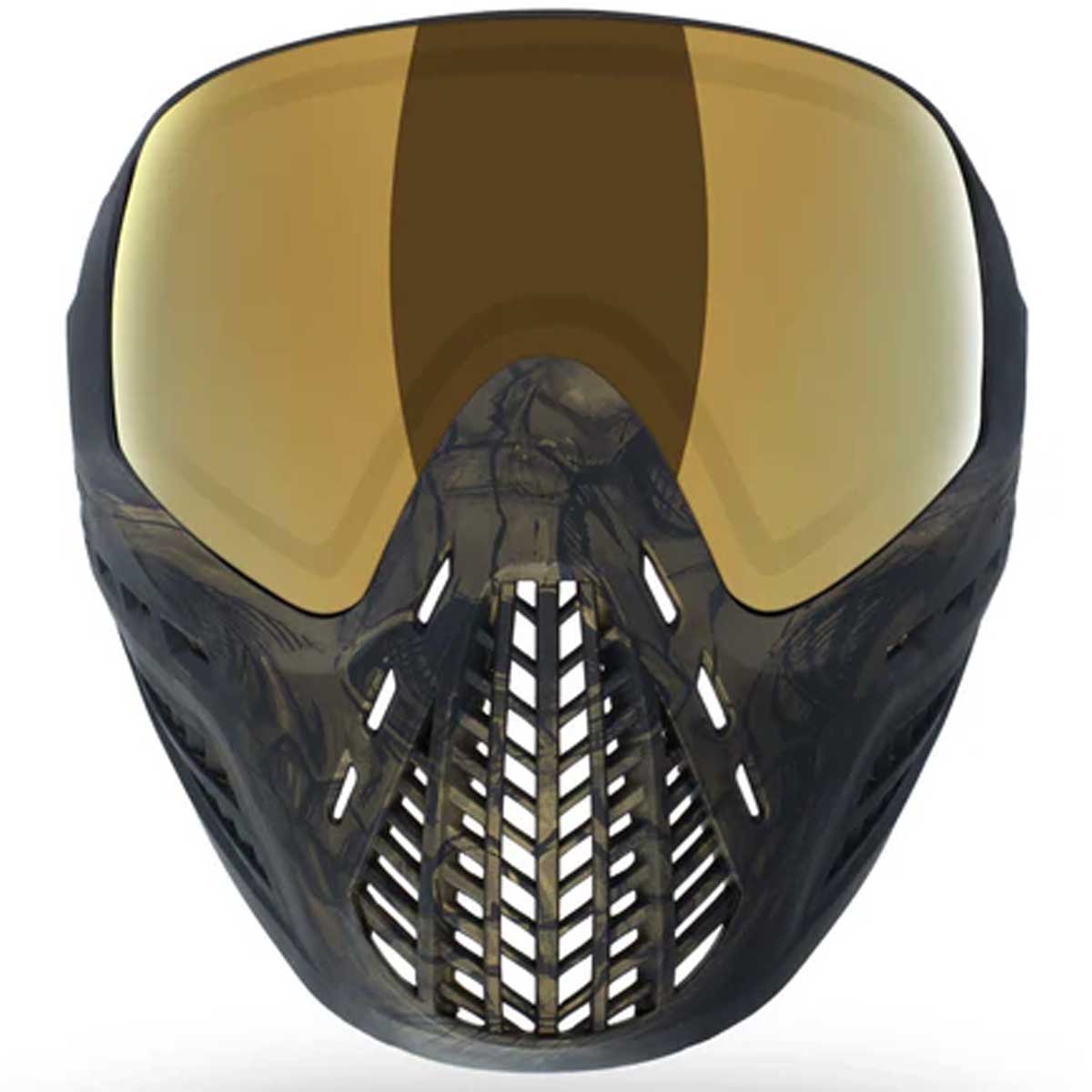 Virtue Vio Ascend Goggle Gold Skull LE