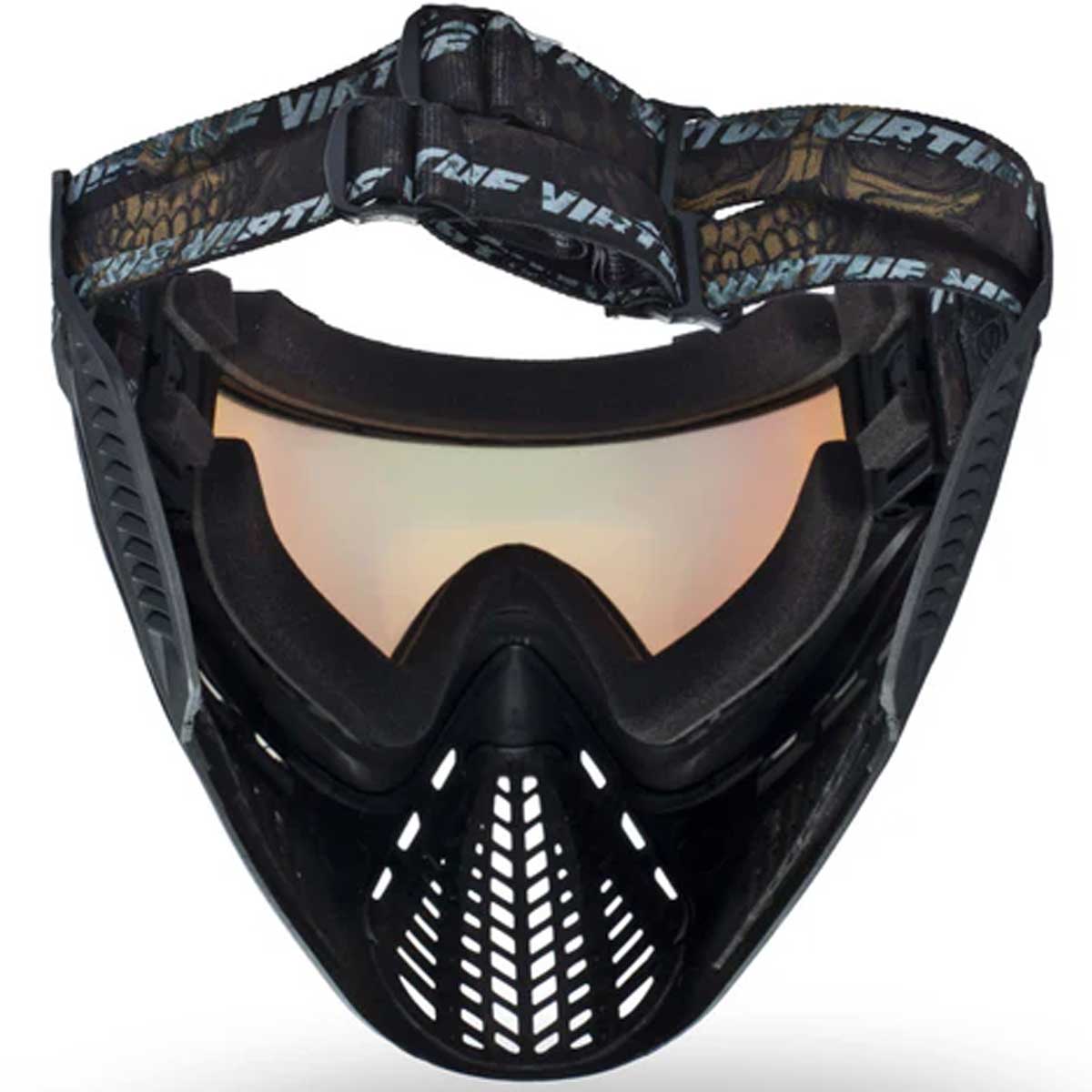 Virtue Vio Ascend Goggle Gold Skull LE