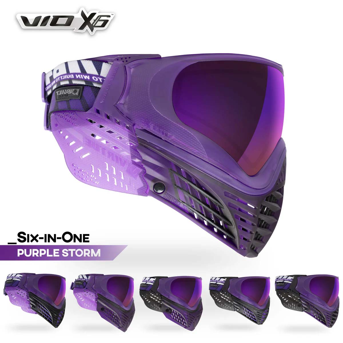 Virtue VIO X6 Goggle Purple Storm