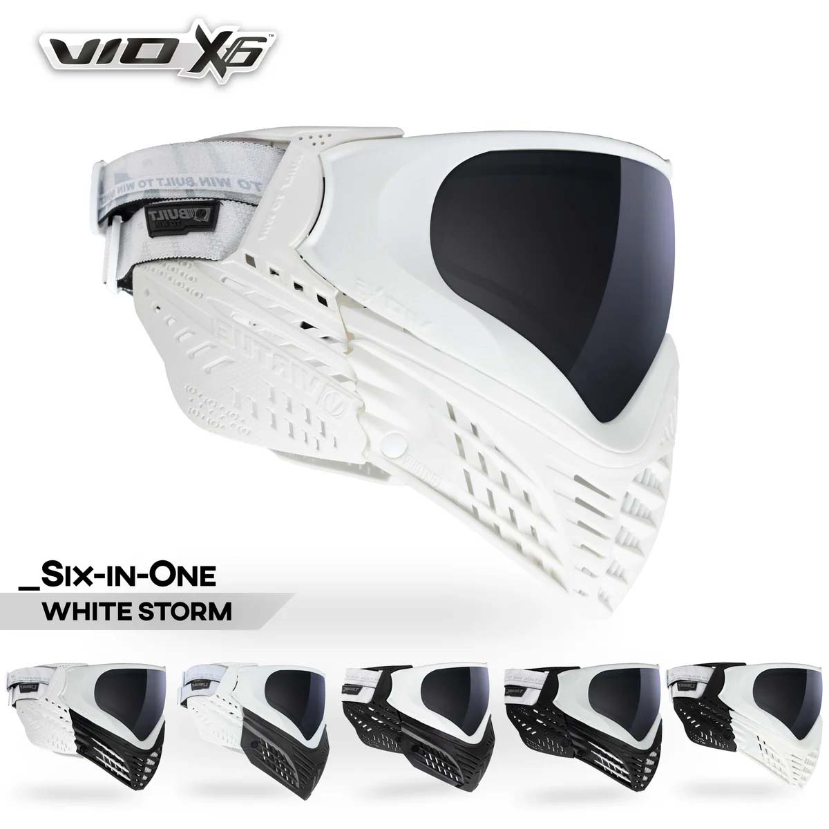 Virtue VIO X6 Goggle White Storm