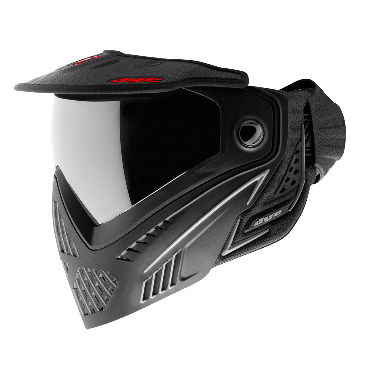 Dye Wing Visor I4 I5 Black Red