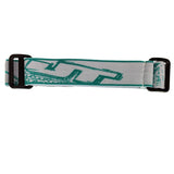 JT Proflex Woven Goggle Strap XFactor TAO Teal White