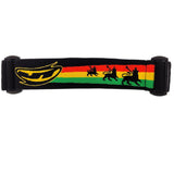 JT Proflex Woven Goggle Strap Rasta