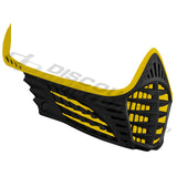 Virtue VIO Facemask Yellow Yellow Black