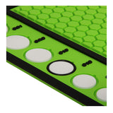 Exalt HD Rubber Tech Mat Slime Green