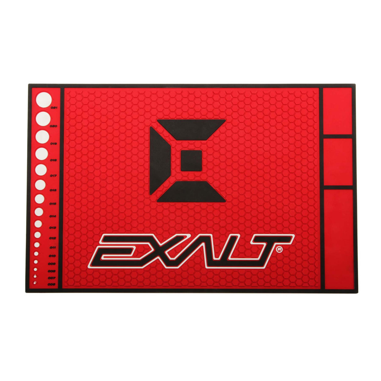 Exalt HD Rubber Tech Mat Fire Red