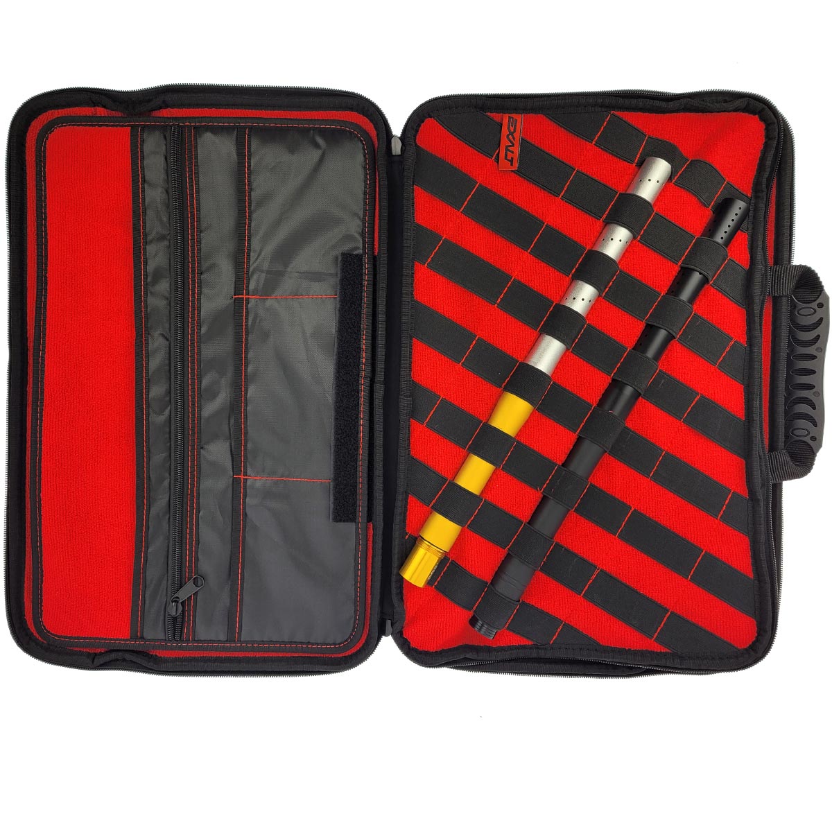 Exalt Carbon Series Marker Case Black Red XL