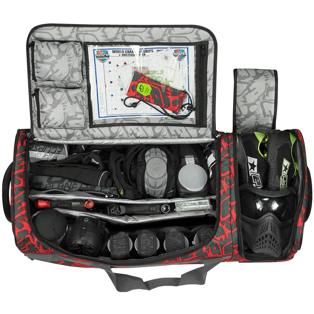 Eclipse GX2 Classic Paintball Gear Bag Fighter Revolution Red