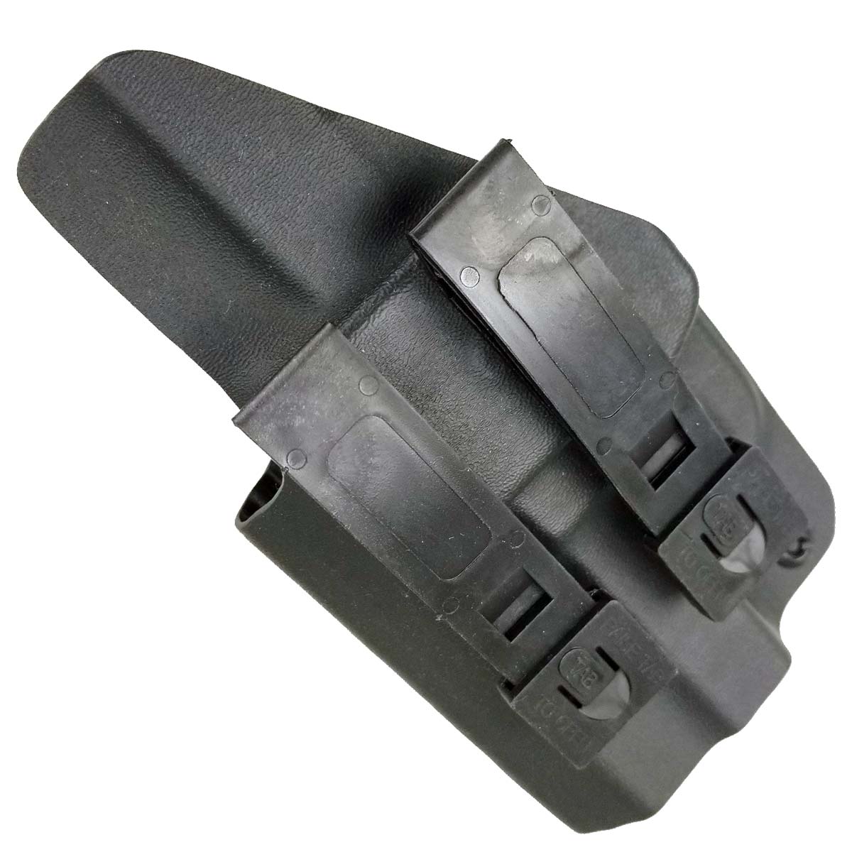 120 Kydex FSC Pistol Holster with Malice Clips Black