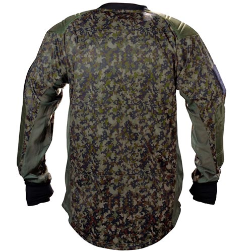 BT 08 Combat Paintball Jersey Woodland Digital Camo Small