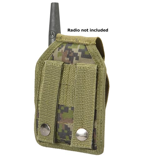 BT 08 Paintball Radio Pouch Molle Woodland Digital Camo