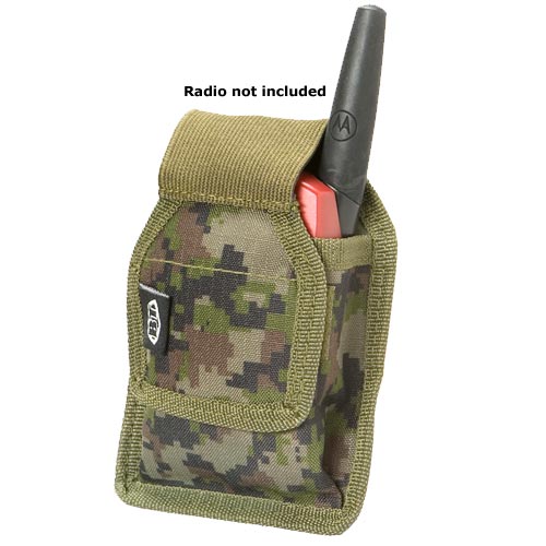 BT 08 Paintball Radio Pouch Molle Woodland Digital Camo